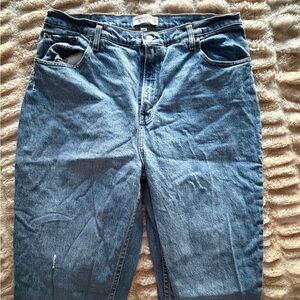 Abercrombie & Fitch Women's High Rise Blue Jeans Size 33L